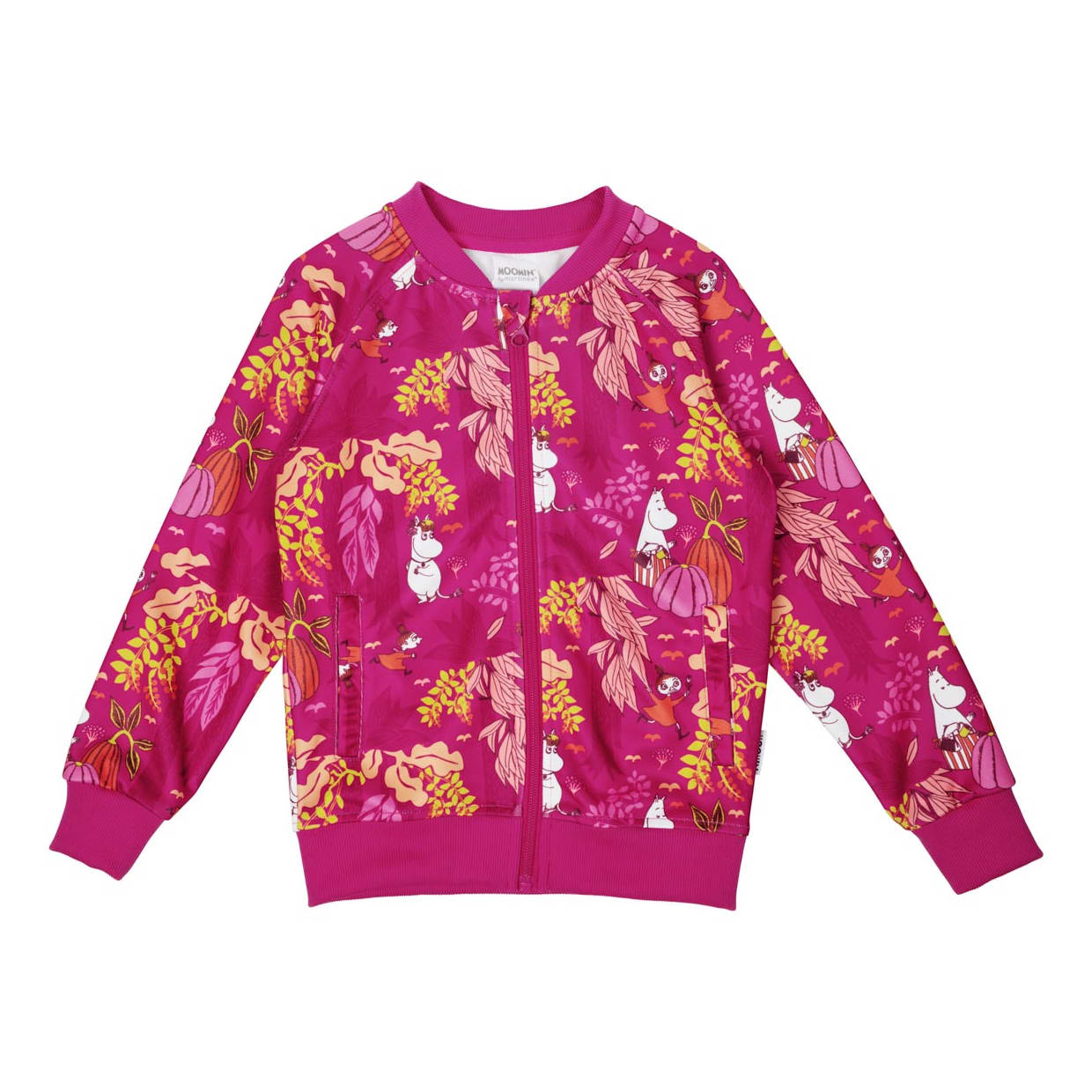 Moomin Autumn Track Jacket Magenta | Martinex